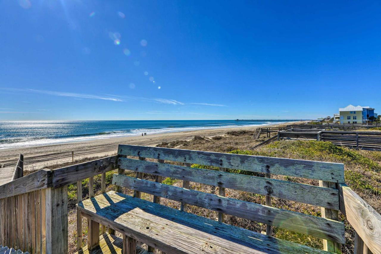 West Of The Moon Ocean Apt With Beach Access! Emerald Isle Exterior foto